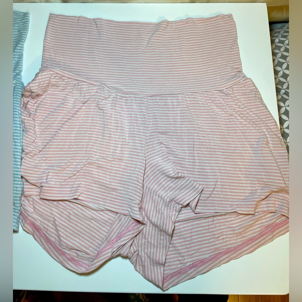 Two pairs of old navy maternity shorts